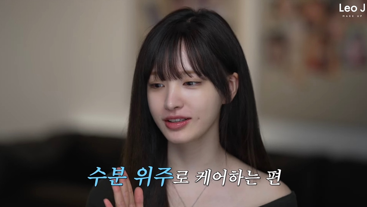 아이브 리즈 기초 메이크업과 유튜버가 해준 메이크업...jpg | 인스티즈