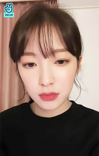 브이앱 하는 오마이걸 아린.gif | 인스티즈