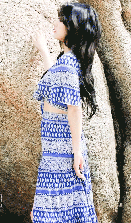 해변에서 화보 찍는 트와이스 지효 | 인스티즈