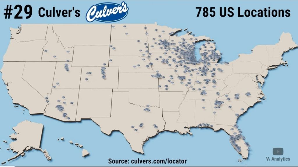 미국 패스트푸드 체인점 점포수 top 30 | 인스티즈