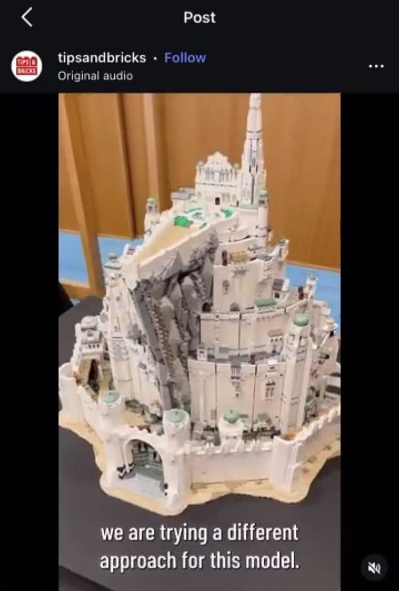 레고 - 반지의 제왕 미나스 티리스 실수로 유출.jpg | 인스티즈