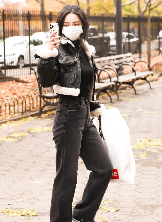 뉴욕에 간 카리나에겐 감동이 있다.gif | 인스티즈