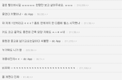 헬스갤러리에 뜬 몸짱 | 인스티즈