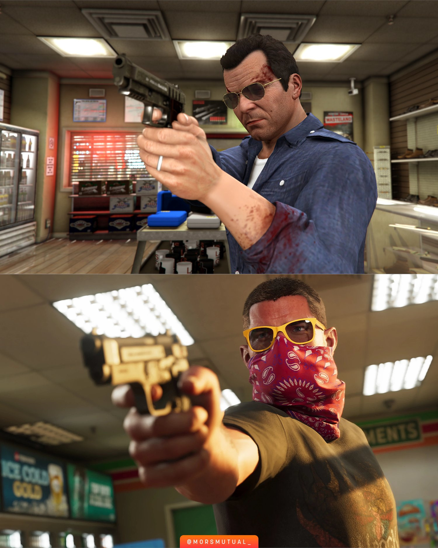 gta5와 gta6 그래픽 차이 | 인스티즈