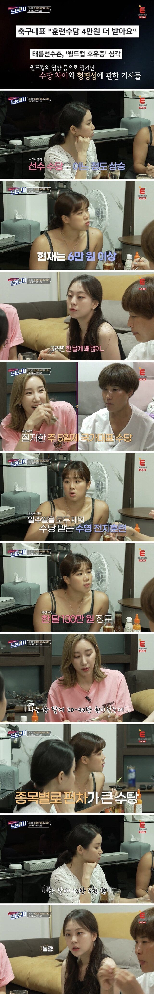 종목별로 다른 국가대표 수당.jpg | 인스티즈