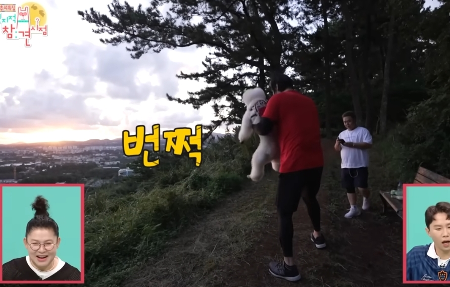 키 2미터 넘는 연예인들이 키우는 강아지...jpg | 인스티즈