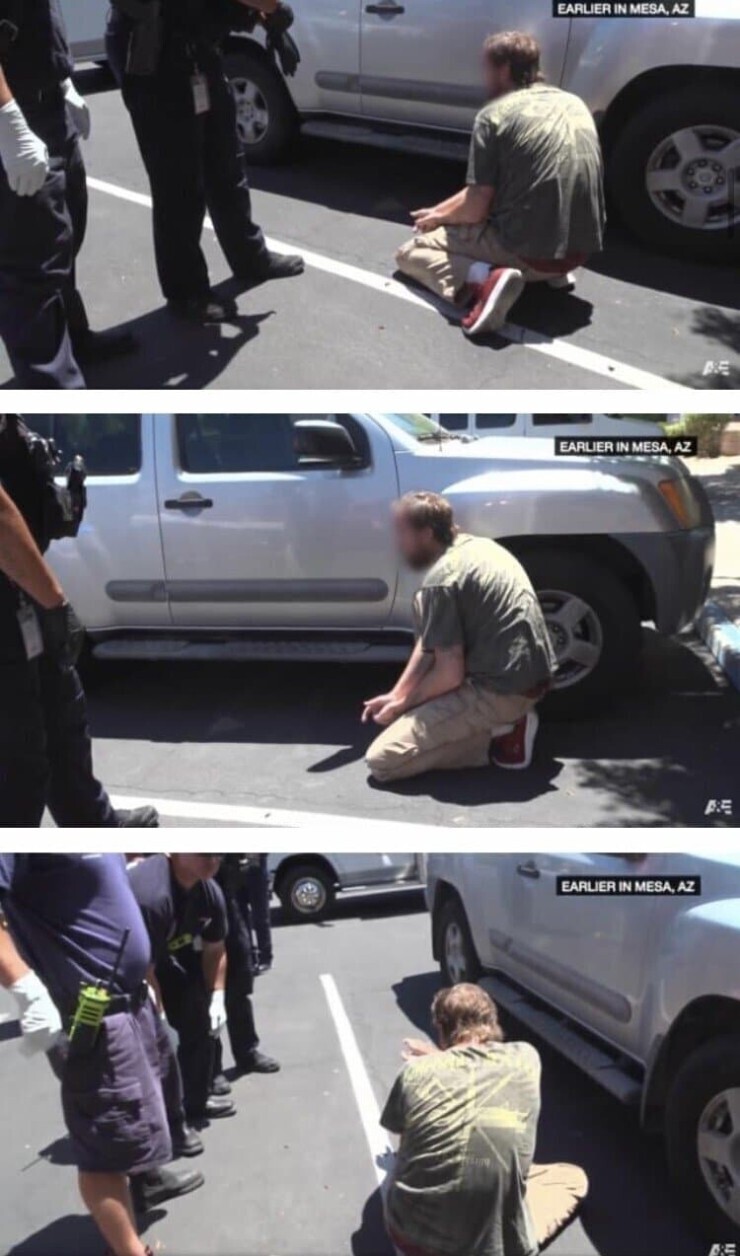 PTSD때문에 이상 행동을 하는 퇴역군인.jpg | 인스티즈