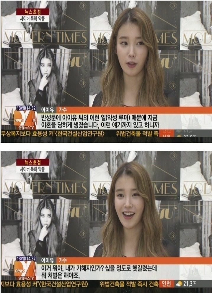 피해자코스프레하는 아이유 악플러 | 인스티즈