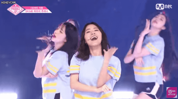 프듀48 표정관리 만큼은 짬바가 느껴졌던 일본 연습생 | 인스티즈