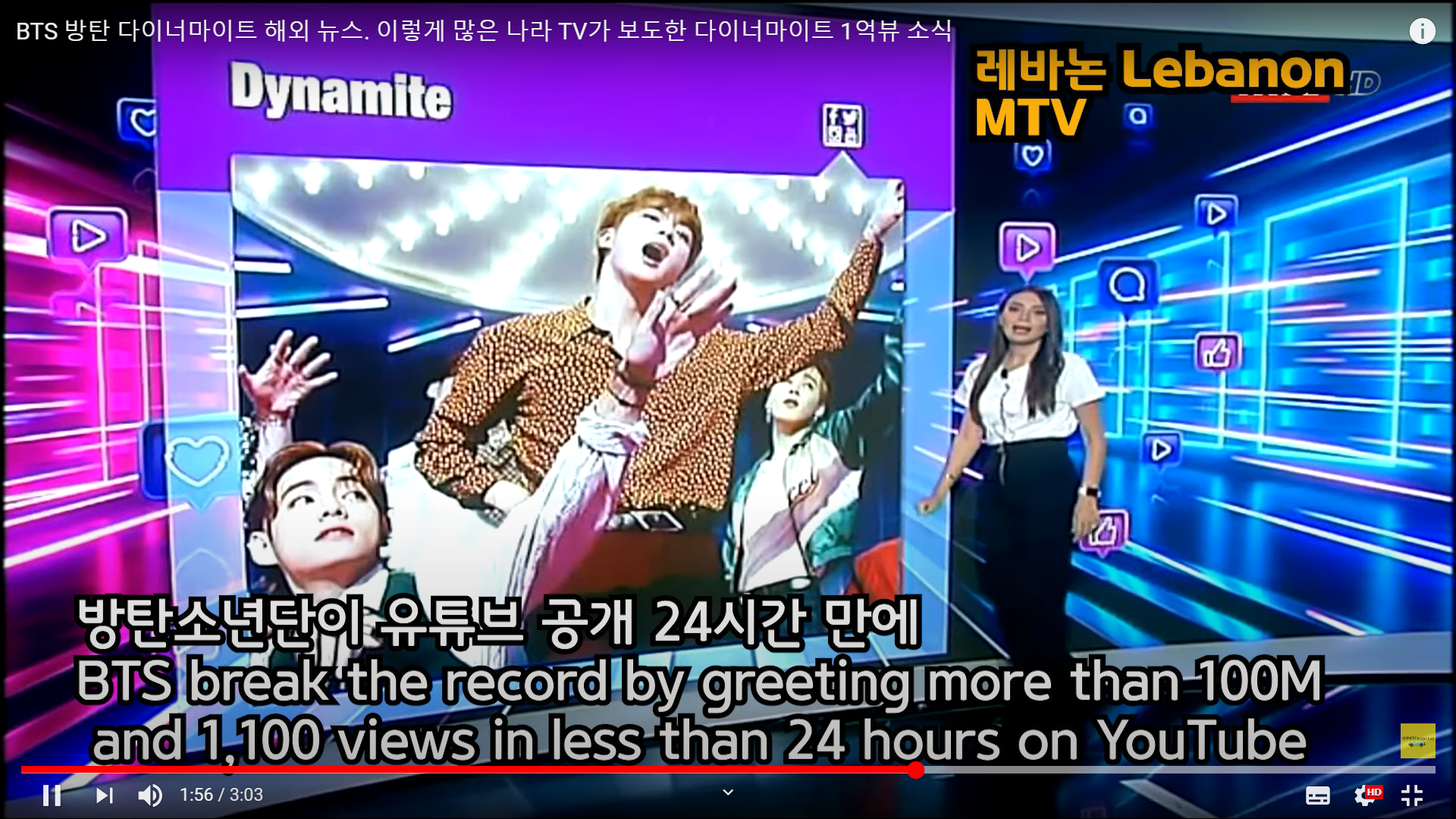 bts 1억뷰 소식을 다루는 세계 각국의 뉴스들 | 인스티즈