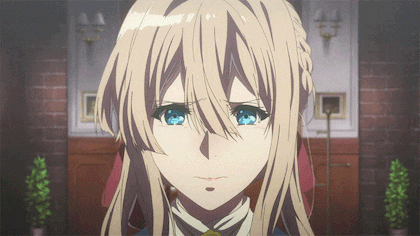 작화 끝판왕 감성애니, 바이올렛 에버가든 .gif | 인스티즈