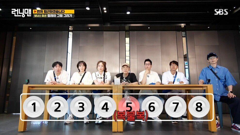 [런닝맨] 장막을 들추고 끔찍한 미래를 엿본 지석진 | 인스티즈