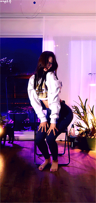 연습중인 엔믹스 설윤.GIF | 인스티즈