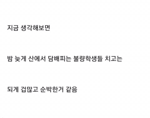 담배피는 일진들 도망가게하는법.txt | 인스티즈