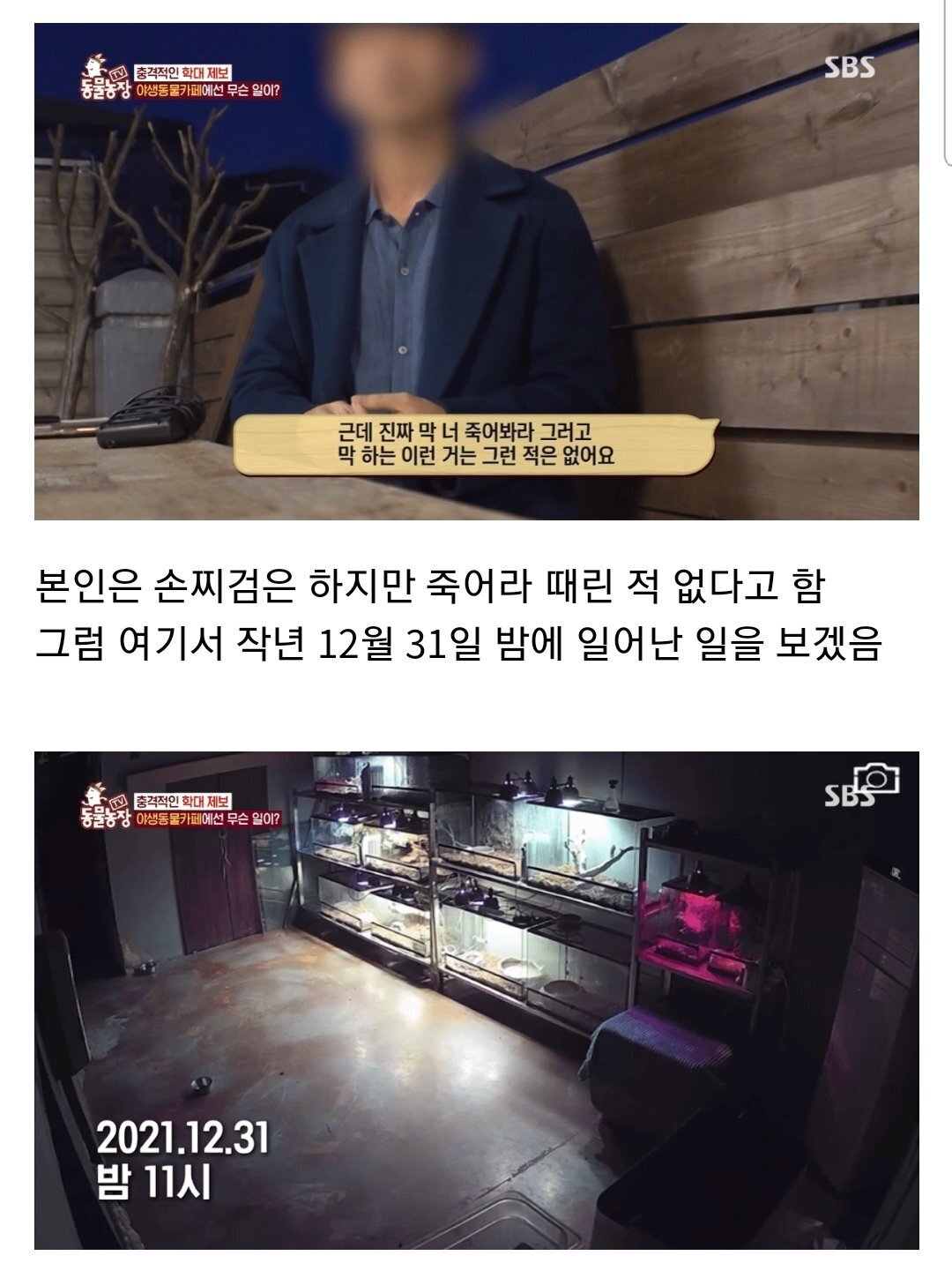 현재 난리난 동물농장에 나온 동물카페 사장.jpg | 인스티즈