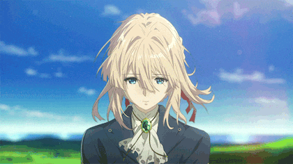 작화 끝판왕 감성애니, 바이올렛 에버가든 .gif | 인스티즈