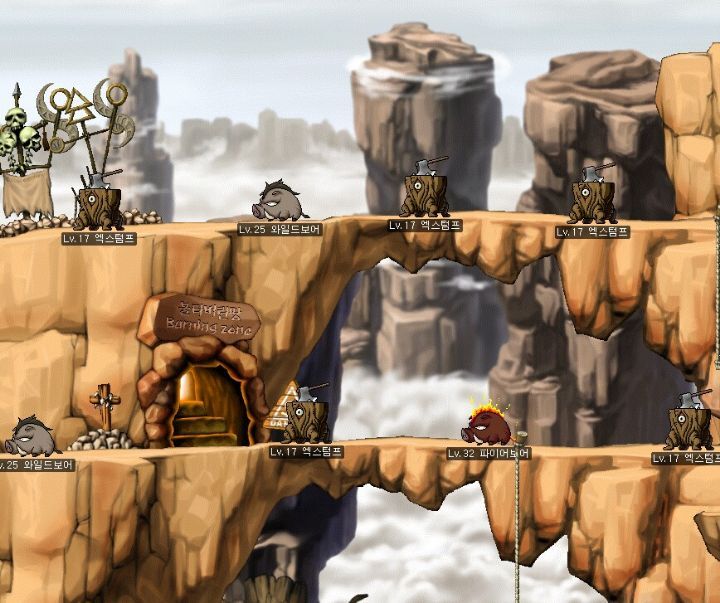 옛날 메이플스토리 던전 가는 길 탐방 | 인스티즈