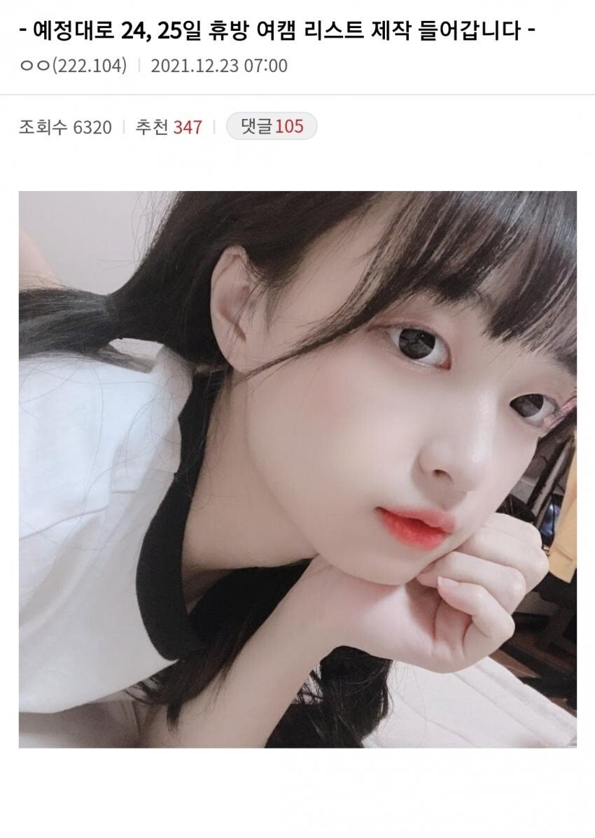 크리스마스에 제일 민감한 갤러리 | 인스티즈