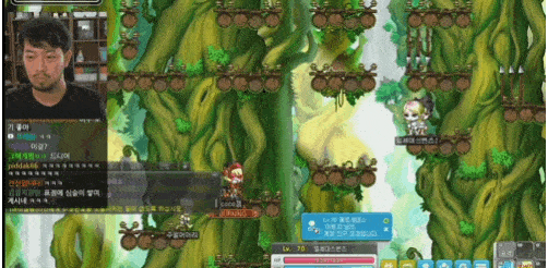 메이플 방송도중 꼬장 당하는 침착맨.gif | 인스티즈