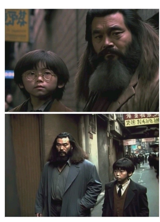 AI가 그린 80년대 야쿠자스타일 해리포터 | 인스티즈