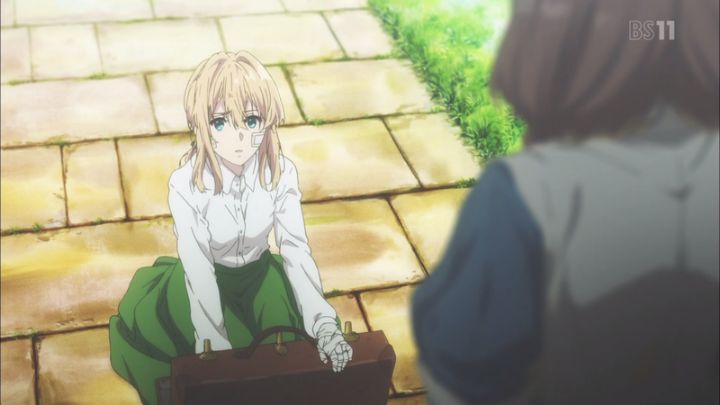 작화 끝판왕 감성애니, 바이올렛 에버가든 .gif | 인스티즈