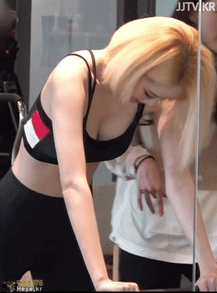 치어리더중 슬렌더 갑 