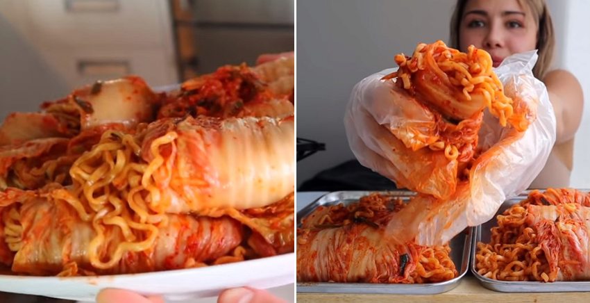 돌돌말이국수 이미지