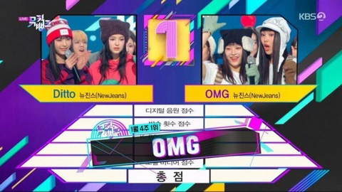 와 뉴진스 결국 뮤직뱅크 2위했네 | 인스티즈