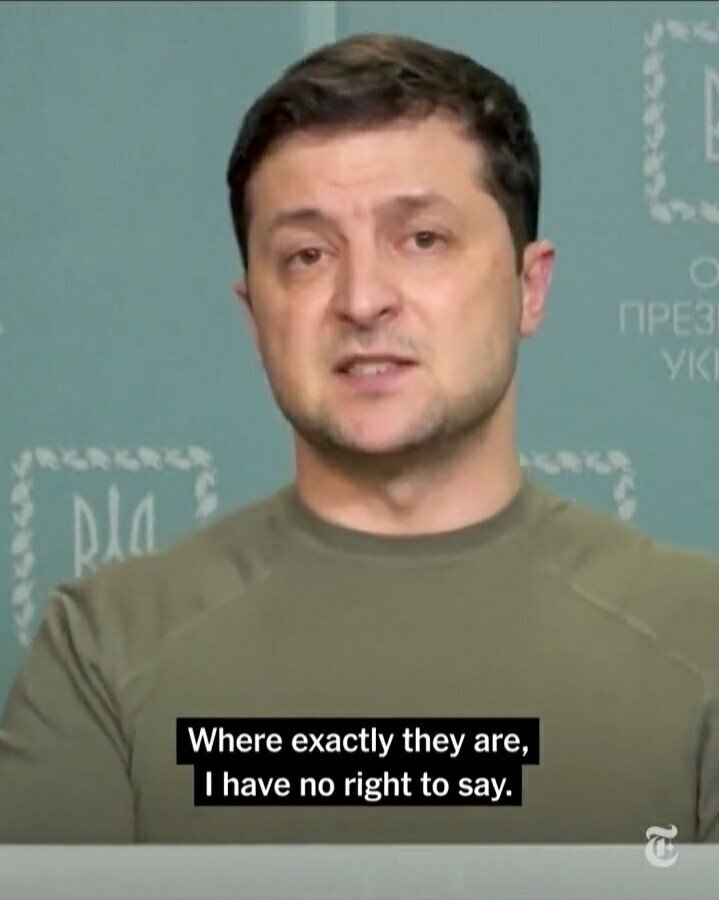 도망쳤다는 소문에 직접 답하는 우크라이나 대통령.jpg | 인스티즈