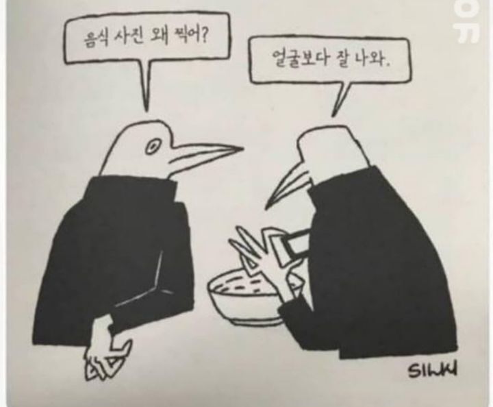 사람들이 음식 사진 찍는 이유 | 인스티즈