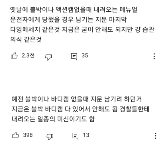 미국 경찰이 검문할 때 차에 손대는 이유.jpg | 인스티즈
