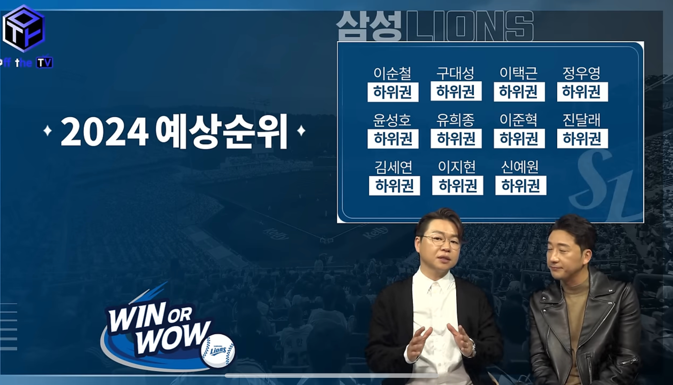 스브스 관계자들 KBO 순위예측(롯,키,삼,기,한,두) - 웃긴자료 ‥‥‥‥‥、 - 도탁스 (DOTAX) 스브스 관계자들 KBO 순위예측(롯,키,삼,기,한,두)