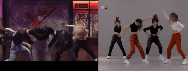 있지 어깨춤 안무가가 추는 버젼과 있지가 추는 버젼 | 인스티즈