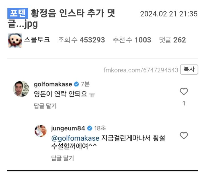 뭔가 이상하다는 황정음 인스타 | 인스티즈