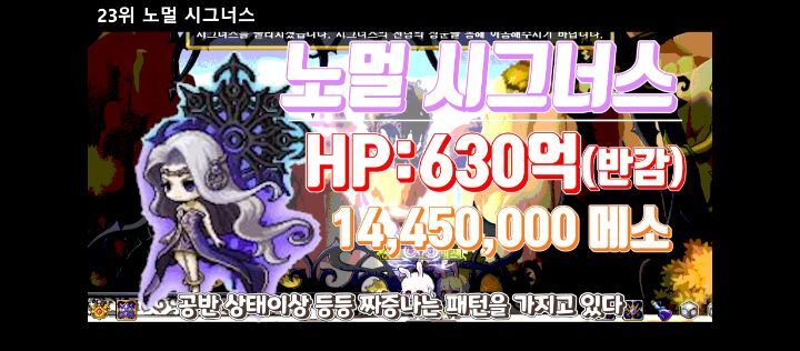메이플스토리 보스 난이도 순위 Top 47 | 인스티즈