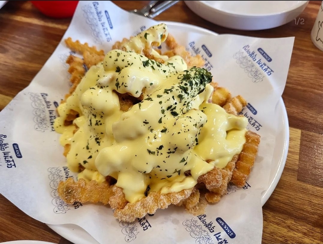 떡볶이집 개개맛 사이드 메뉴. jpg | 인스티즈
