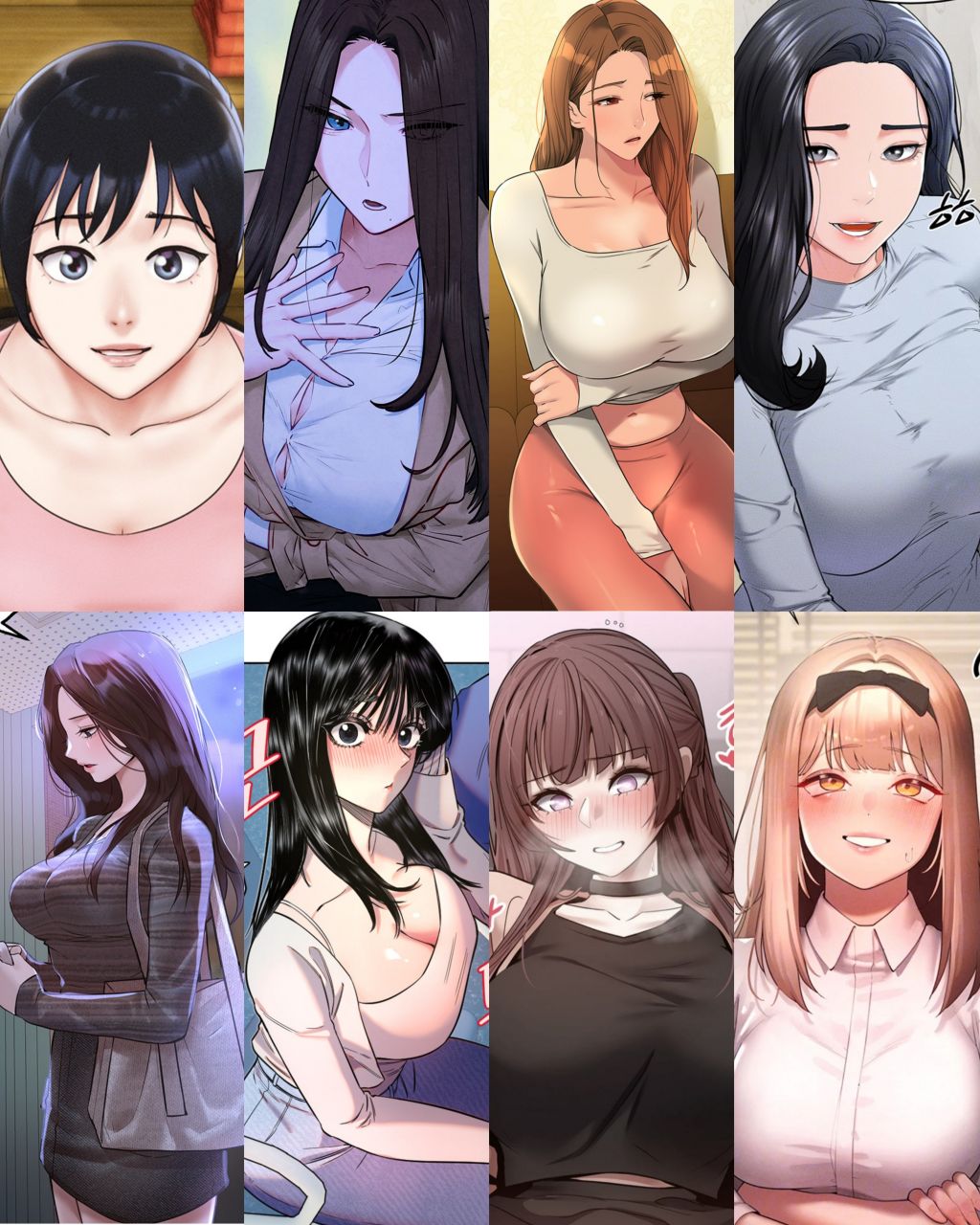 오늘 제가 심심해서 만든 2025년 성인 웹툰들 추천 티어표 - 웃긴자료 ‥‥‥‥‥、 - 도탁스 (DOTAX)