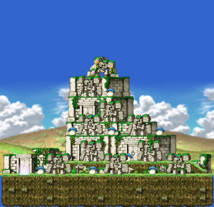 옛날 메이플스토리 던전 가는 길 탐방 | 인스티즈