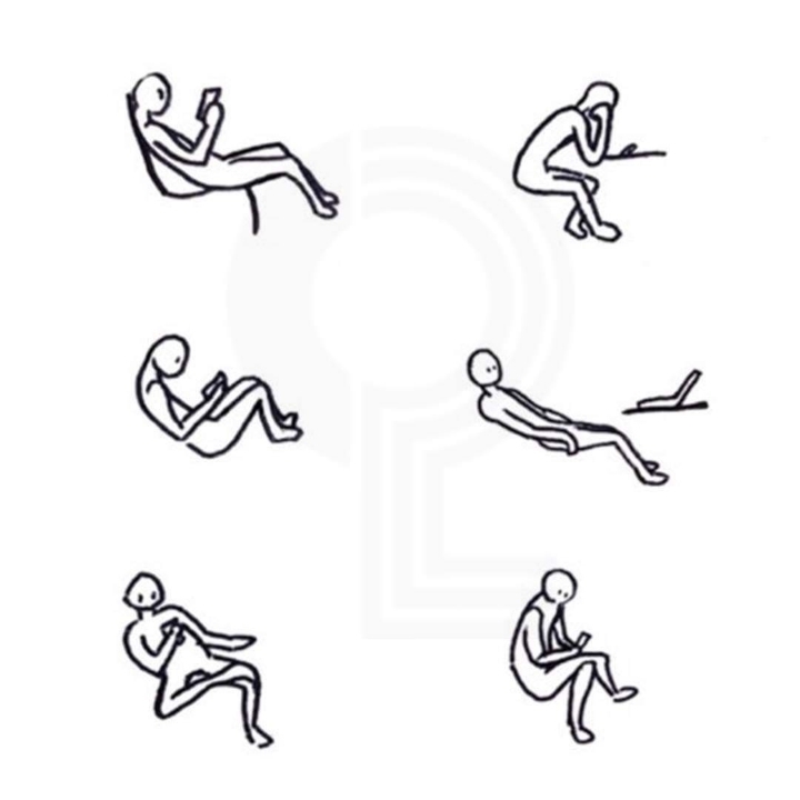 허리아작나는 자세 | 인스티즈
