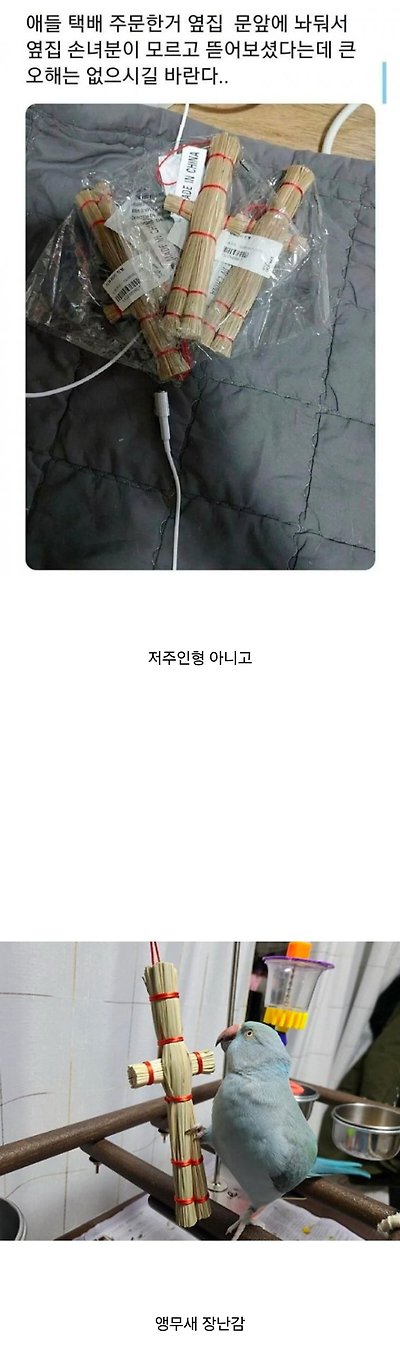 택배 주문한거 옆집 손녀가 뜯어봤네.jpg | 인스티즈