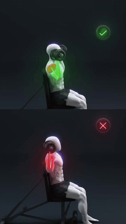 덤벨 숄더 프레스 올바른 자세 | 인스티즈