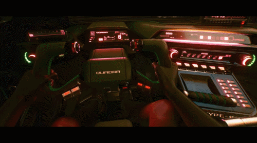 사이버펑크 2077 차량 움짤 | 인스티즈