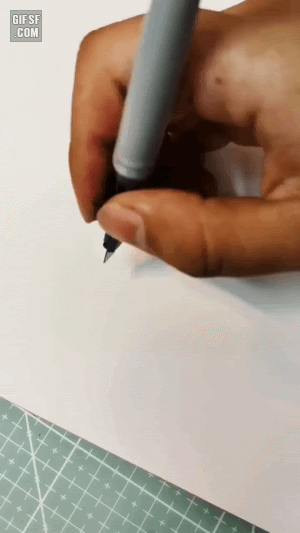 자 그리기 고수 .gif | 인스티즈