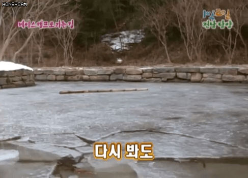 1박2일 시즌1 이승기 연못 입수.jpgif | 인스티즈