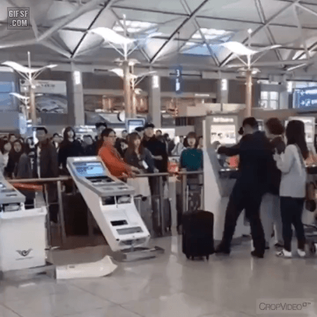 공항 분노남 | 인스티즈