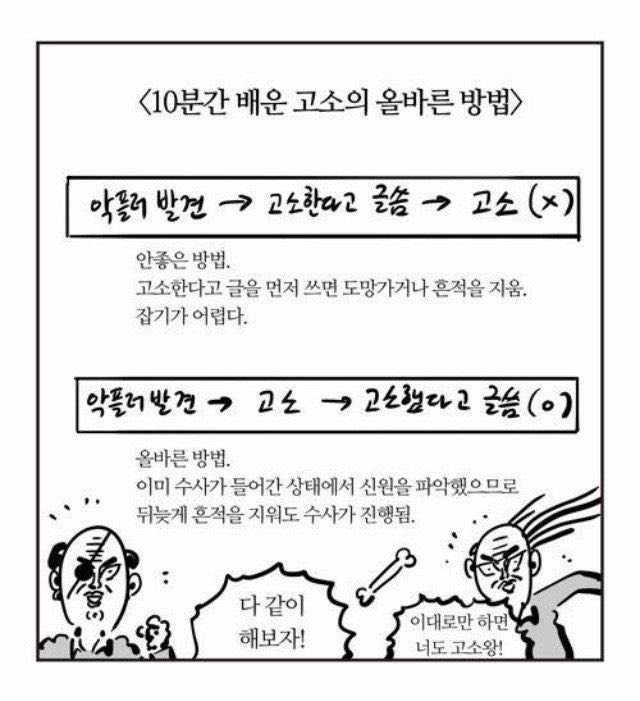 고소의 올바른 방법 | 인스티즈