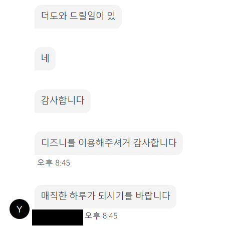 뭔가 좀 많이 이상한 디즈니 플러스 상담원.jpg | 인스티즈