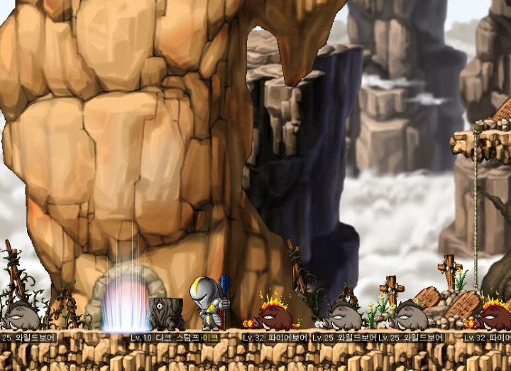 옛날 메이플스토리 던전 가는 길 탐방 | 인스티즈