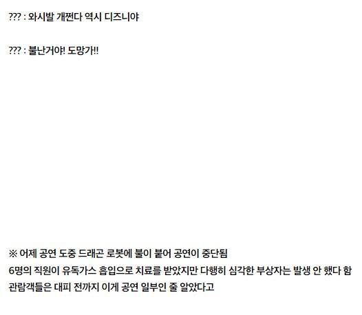 디즈니랜드에서 사고가 나도 사람들이 놀라지 않는 이유 | 인스티즈