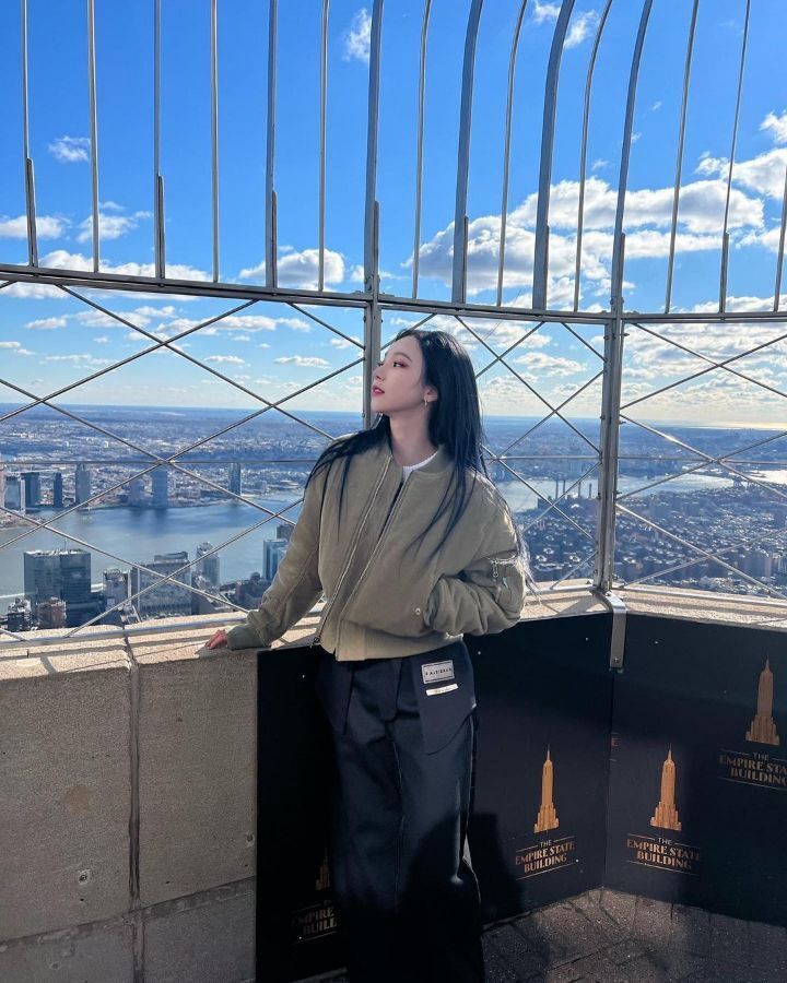 뉴욕에 간 카리나에겐 감동이 있다.gif | 인스티즈